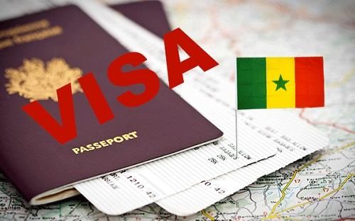 Visa passeport billets drapeau