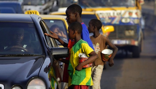 Senegal’s battered child beggars